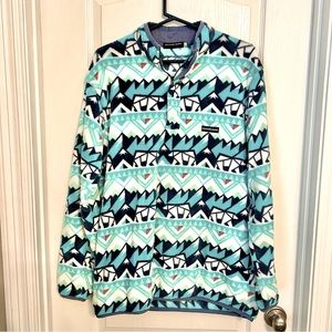 Southern marsh, men’s Zippered pull over, size large